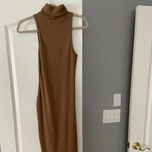 Zara midi turtleneck dress